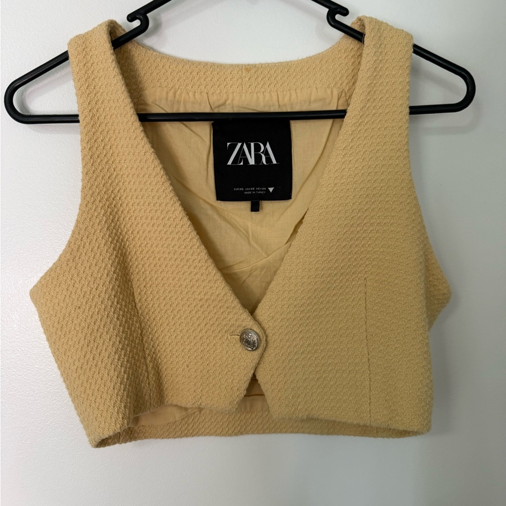 Zara Textured Vest